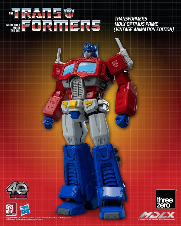 Transformers MDLX Articulated Figure Series Optimus Prime (Vintage Animation) BBTS Exclusive Gallery Image 3