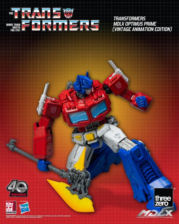 Transformers MDLX Articulated Figure Series Optimus Prime (Vintage Animation) BBTS Exclusive Gallery Image 14