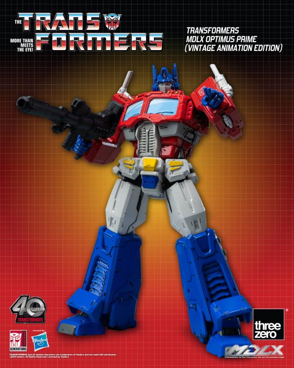 Transformers MDLX Articulated Figure Series Optimus Prime (Vintage Animation) BBTS Exclusive Gallery Image 7