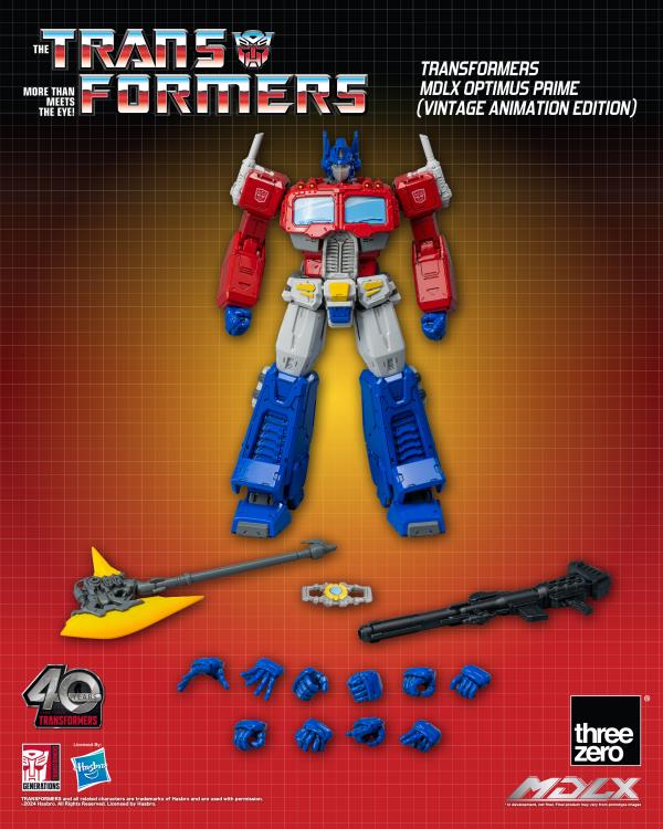 Transformers MDLX Articulated Figure Series Optimus Prime (Vintage Animation) BBTS Exclusive Gallery Image 21