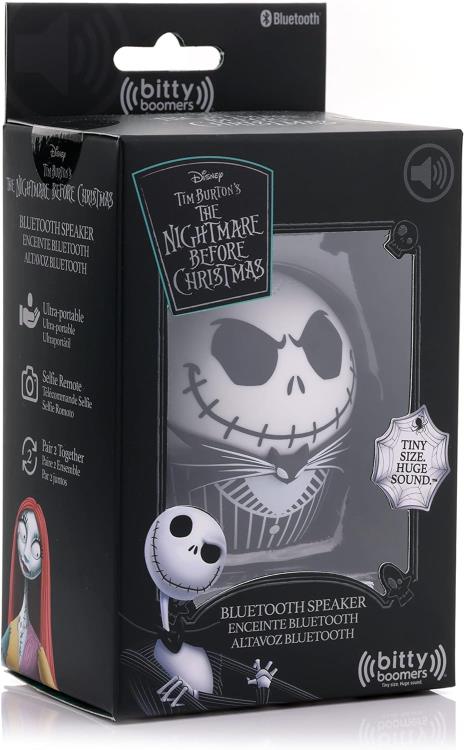 The Nightmare Before Christmas Bitty Boomers Jack Skellington (Motivated Ver.) Mini Bluetooth Speaker Gallery Image 5