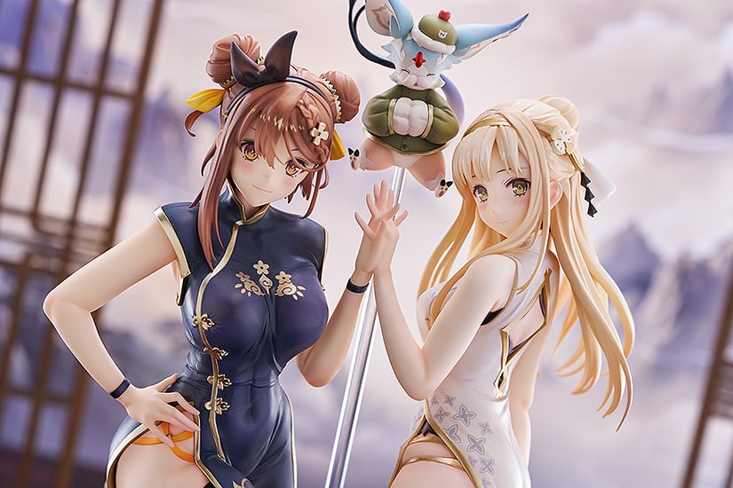 Atelier Ryza 2: Lost Legends & the Secret Fairy Ryza Stout and Klaudia Valentz (Chinese Dress Ver.) 1/6 Scale Figure Set Gallery Image 7
