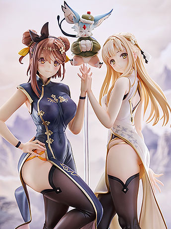 Atelier Ryza 2: Lost Legends & the Secret Fairy Ryza Stout and Klaudia Valentz (Chinese Dress Ver.) 1/6 Scale Figure Set Gallery Image 2
