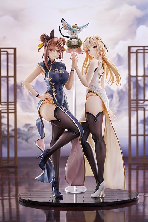 Atelier Ryza 2: Lost Legends & the Secret Fairy Ryza Stout and Klaudia Valentz (Chinese Dress Ver.) 1/6 Scale Figure Set Gallery Image 3