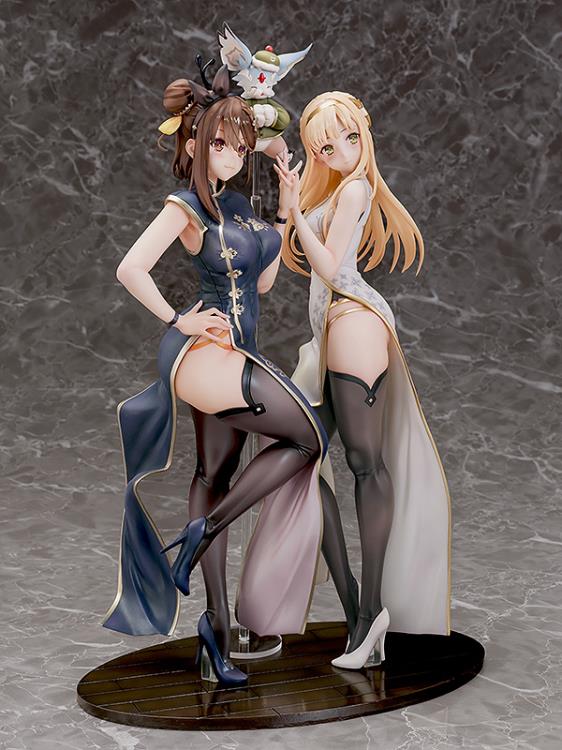 Atelier Ryza 2: Lost Legends & the Secret Fairy Ryza Stout and Klaudia Valentz (Chinese Dress Ver.) 1/6 Scale Figure Set Gallery Image 11