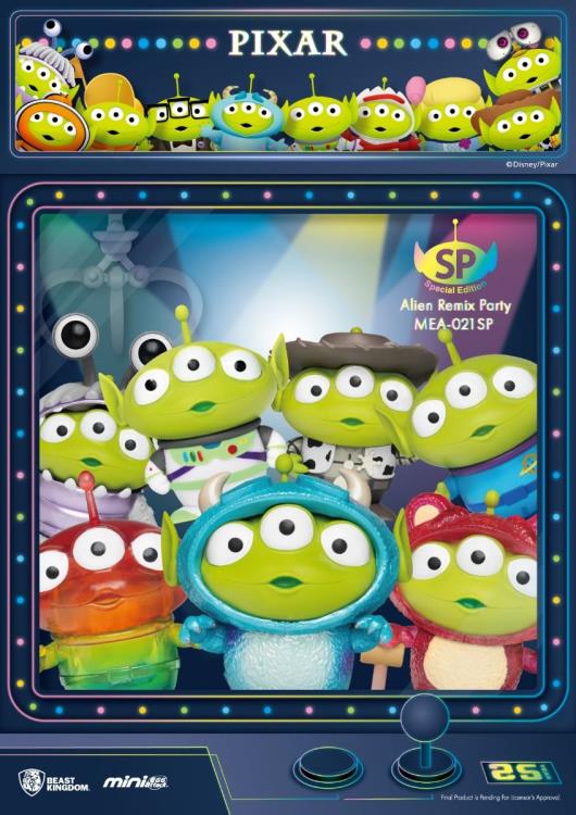 Toy Story Mini Egg Attack MEA-021SP Alien Remix Party SP Boxed Set of 6 Figures Gallery Image 3