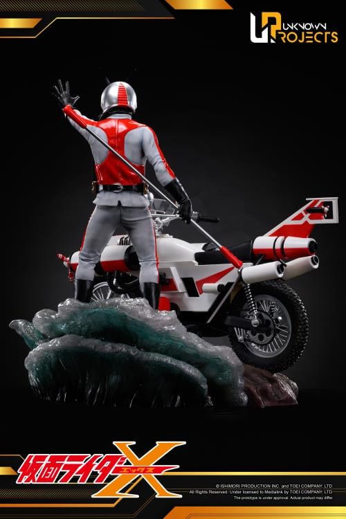 Kamen Rider X Classic Signature Arte Kamen Rider X 1/4 Scale Limited Edition Statue Gallery Image 8
