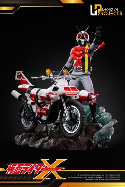 Kamen Rider X Classic Signature Arte Kamen Rider X 1/4 Scale Limited Edition Statue Gallery Image 4