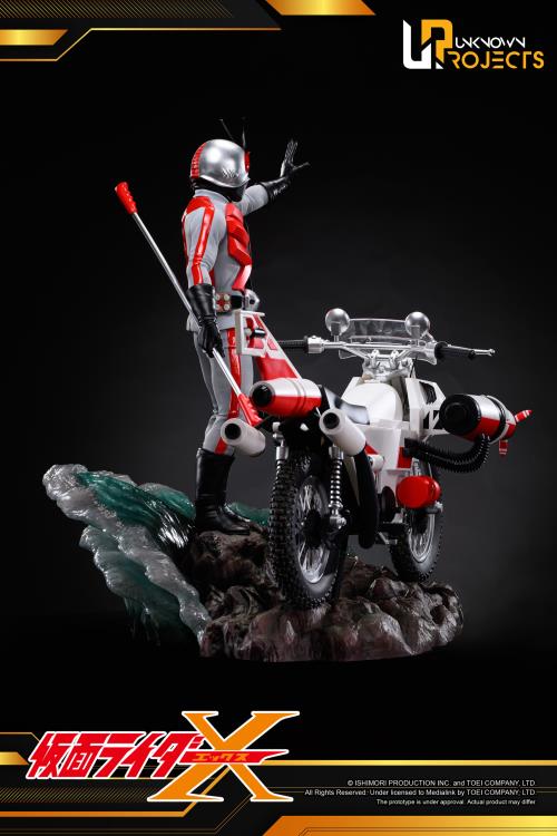 Kamen Rider X Classic Signature Arte Kamen Rider X 1/4 Scale Limited Edition Statue Gallery Image 10