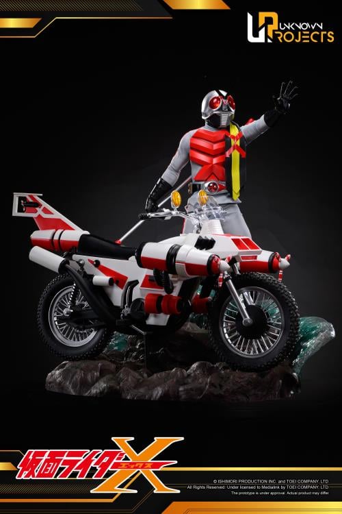 Kamen Rider X Classic Signature Arte Kamen Rider X 1/4 Scale Limited Edition Statue Gallery Image 12