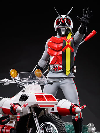 Kamen Rider X Classic Signature Arte Kamen Rider X 1/4 Scale Limited Edition Statue Gallery Image 2