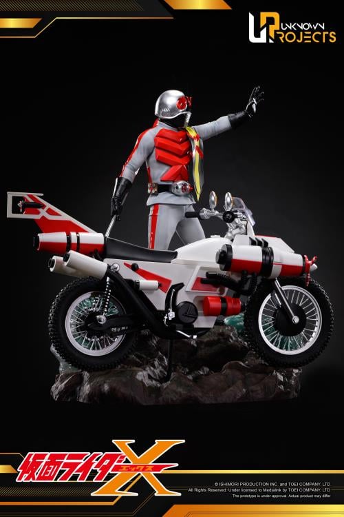 Kamen Rider X Classic Signature Arte Kamen Rider X 1/4 Scale Limited Edition Statue Gallery Image 11