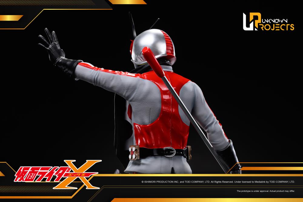 Kamen Rider X Classic Signature Arte Kamen Rider X 1/4 Scale Limited Edition Statue Gallery Image 14