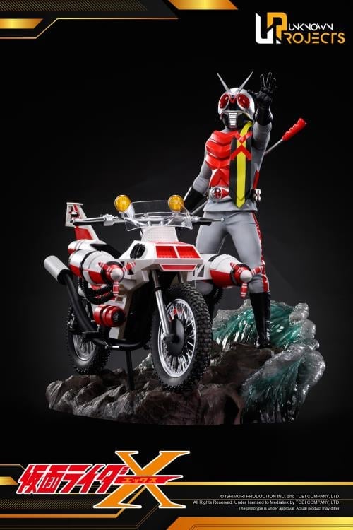 Kamen Rider X Classic Signature Arte Kamen Rider X 1/4 Scale Limited Edition Statue Gallery Image 6