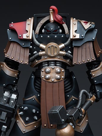 Warhammer: The Horus Heresy Sons of Horus Justaerin Terminator Squad Justaerin with Thunder Hammer 1/18 Scale Action Figure Gallery Image 2