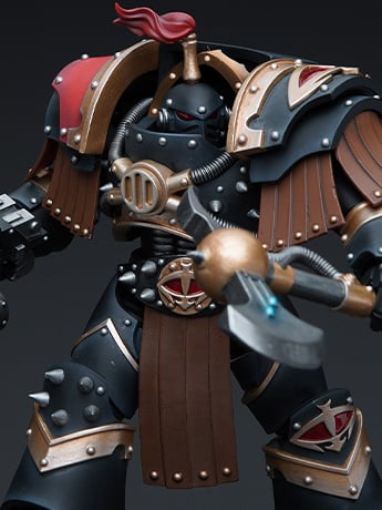 Warhammer: The Horus Heresy Sons of Horus Justaerin Terminator Squad Justaerin with Carsoran Power Axe 1/18 Scale Action Figure Gallery Image 2