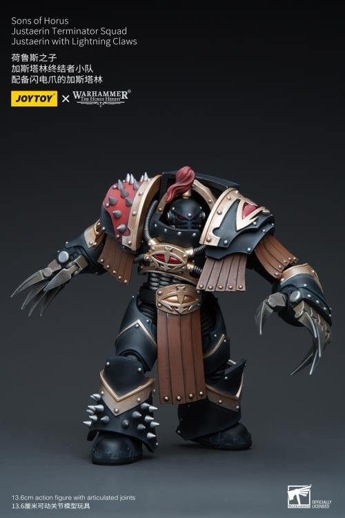 Warhammer: The Horus Heresy Sons of Horus Justaerin Terminator Squad Justaerin with Lightning Claws 1/18 Scale Action Figure Gallery Image 6