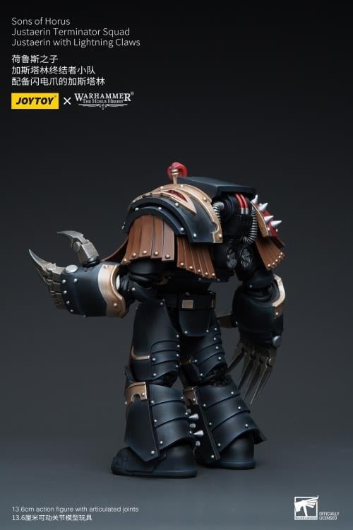 Warhammer: The Horus Heresy Sons of Horus Justaerin Terminator Squad Justaerin with Lightning Claws 1/18 Scale Action Figure Gallery Image 5