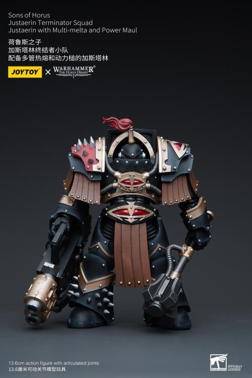 Warhammer: The Horus Heresy Sons of Horus Justaerin Terminator Squad Justaerin with Multi-Melta and Power Maul 1/18 Scale Action Figure Gallery Image 3