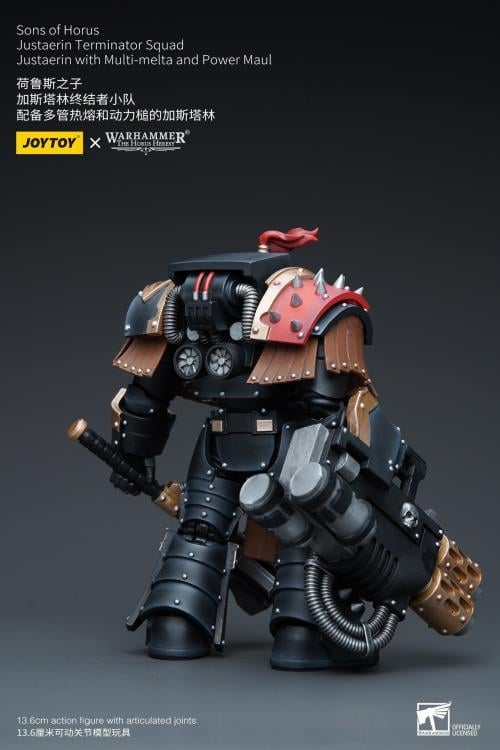Warhammer: The Horus Heresy Sons of Horus Justaerin Terminator Squad Justaerin with Multi-Melta and Power Maul 1/18 Scale Action Figure Gallery Image 6