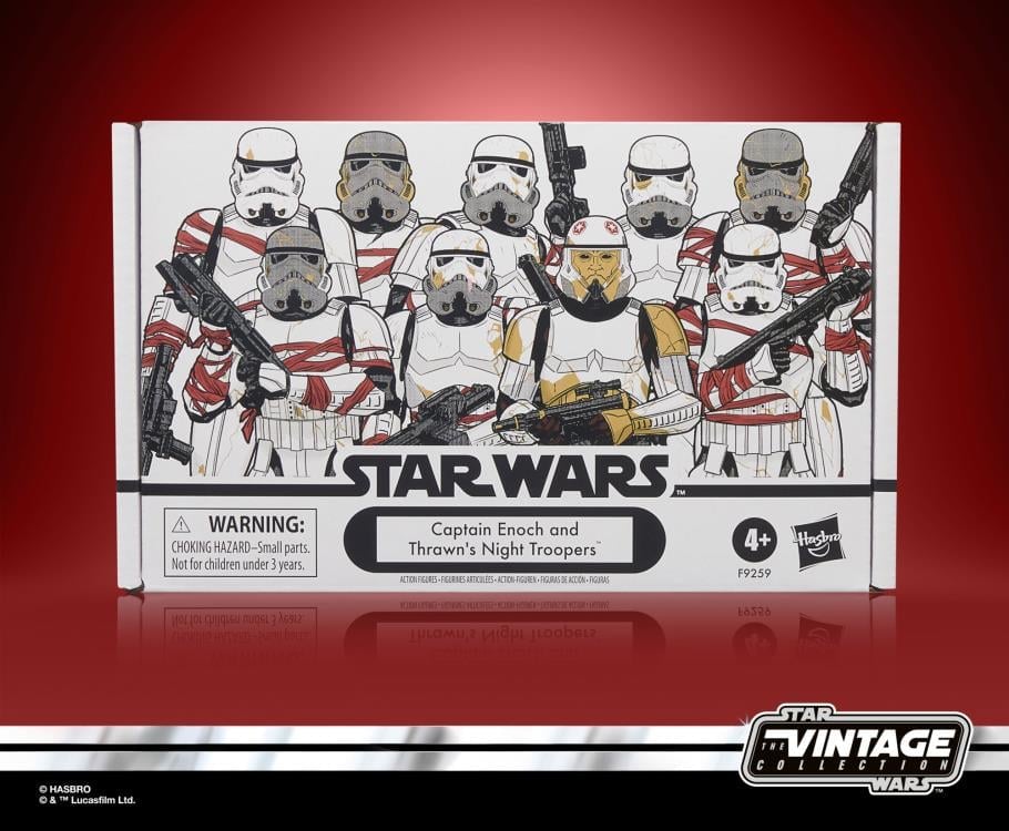 Star Wars: The Vintage Collection Captain Enoch & Thrawn's Night Troopers Four-Pack (Ahsoka) Gallery Image 7