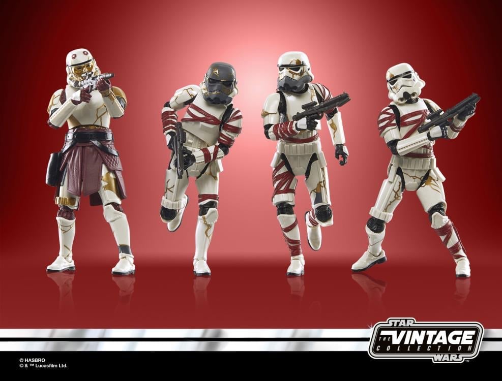 Star Wars: The Vintage Collection Captain Enoch & Thrawn's Night Troopers Four-Pack (Ahsoka) Gallery Image 6