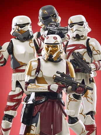 Star Wars: The Vintage Collection Captain Enoch & Thrawn's Night Troopers Four-Pack (Ahsoka) Gallery Image 2