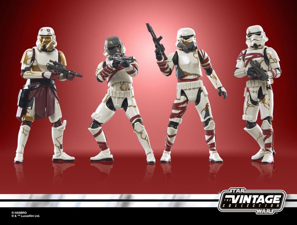 Star Wars: The Vintage Collection Captain Enoch & Thrawn's Night Troopers Four-Pack (Ahsoka) Gallery Image 4