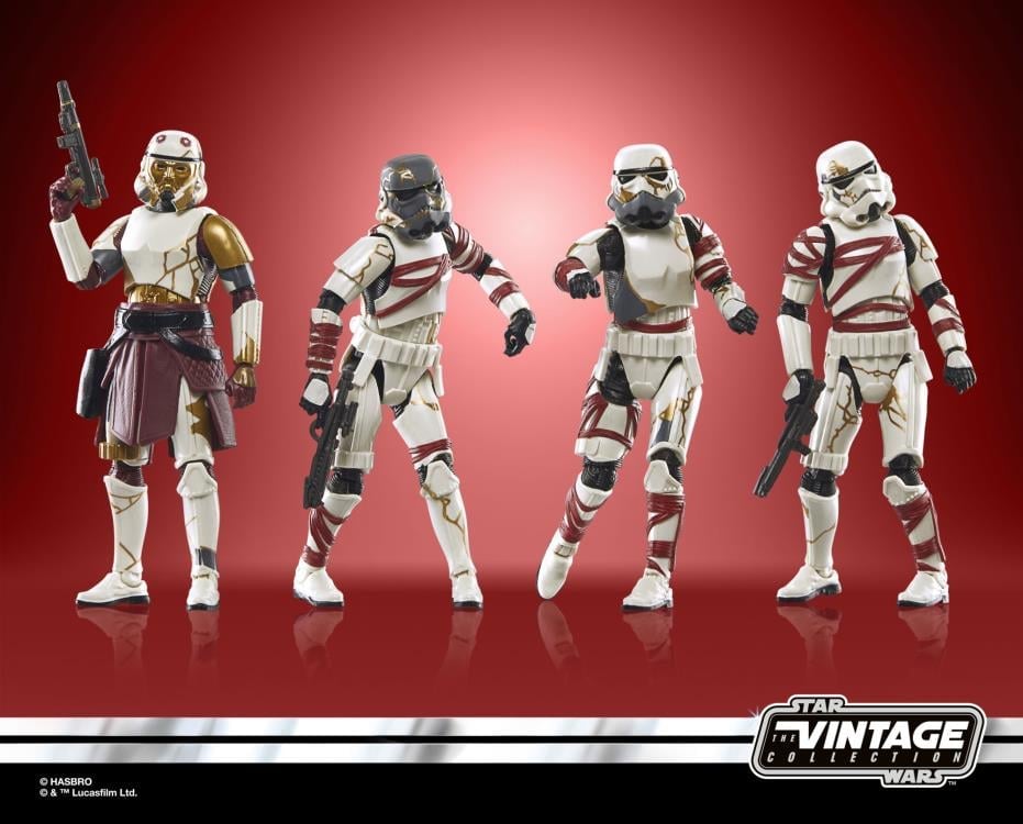 Star Wars: The Vintage Collection Captain Enoch & Thrawn's Night Troopers Four-Pack (Ahsoka) Gallery Image 5