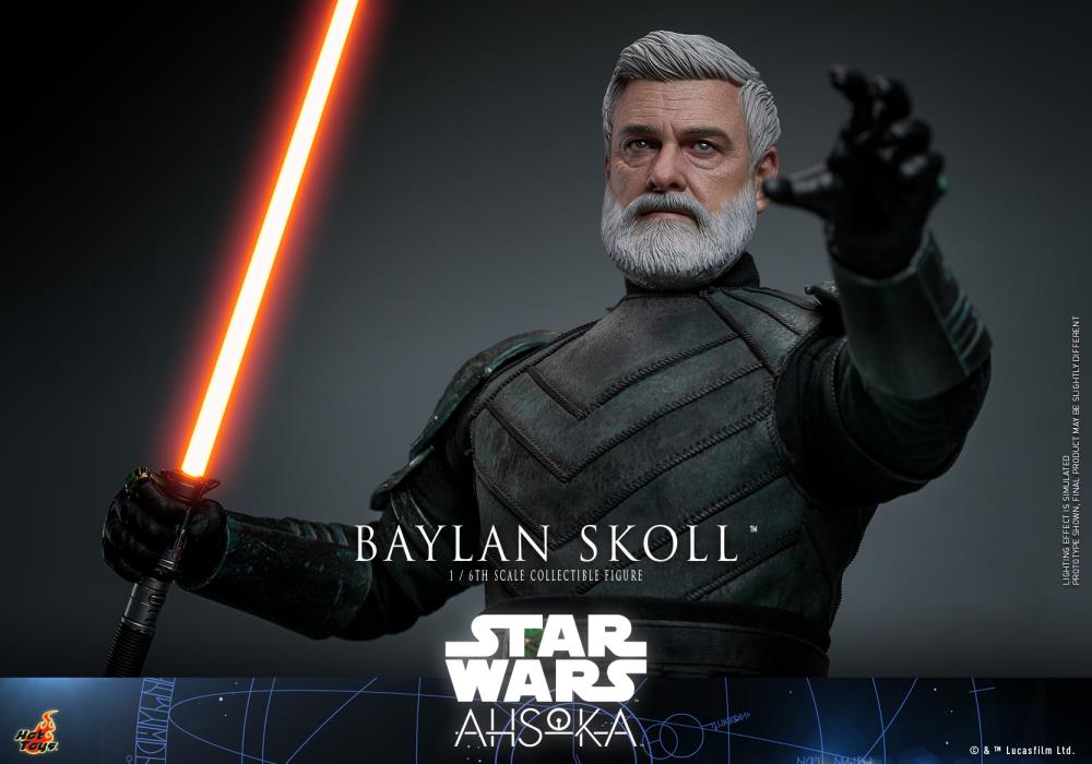 Star Wars: Ahsoka TMS125 Baylan Skoll 1/6th Scale Collectible Figure Gallery Image 10