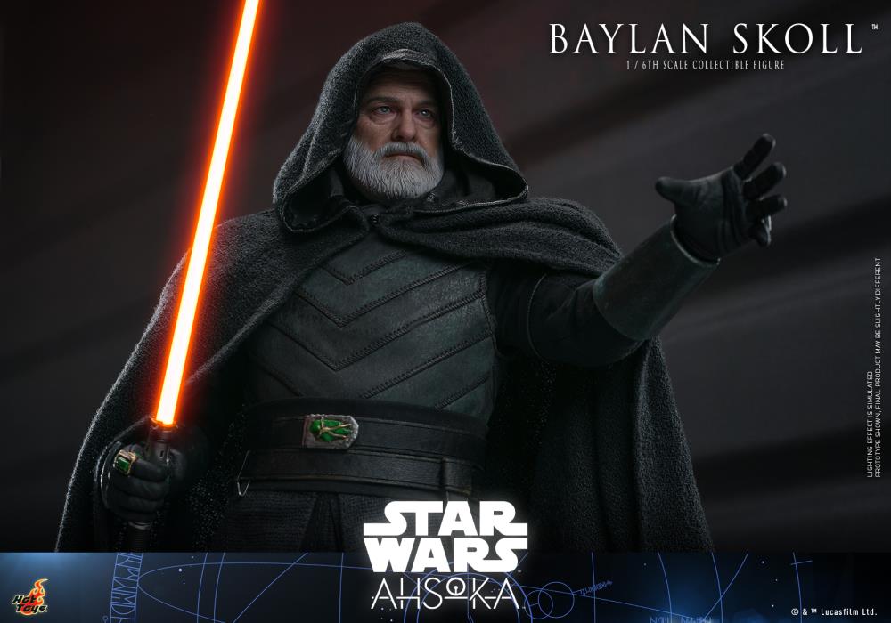 Star Wars: Ahsoka TMS125 Baylan Skoll 1/6th Scale Collectible Figure Gallery Image 17