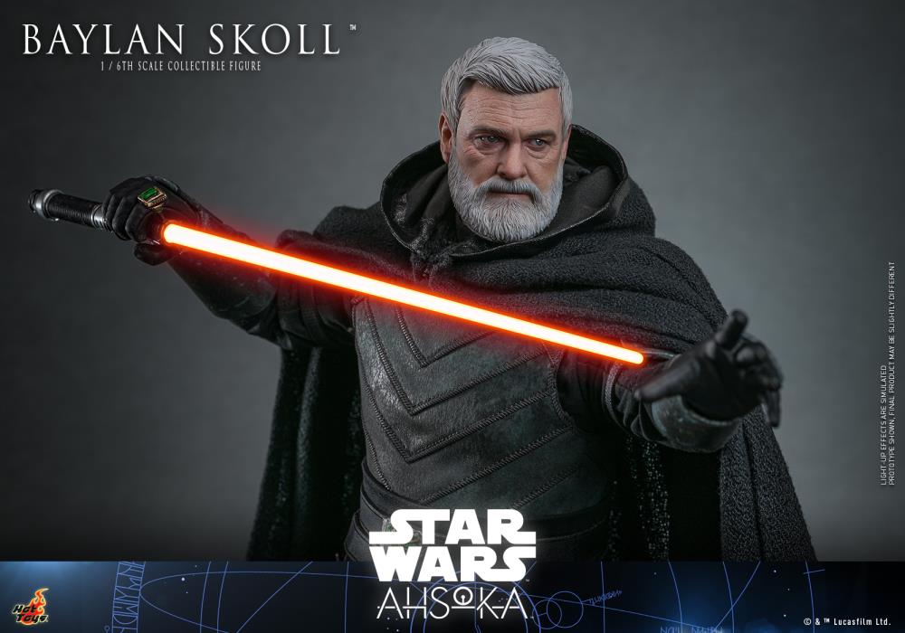 Star Wars: Ahsoka TMS125 Baylan Skoll 1/6th Scale Collectible Figure Gallery Image 11