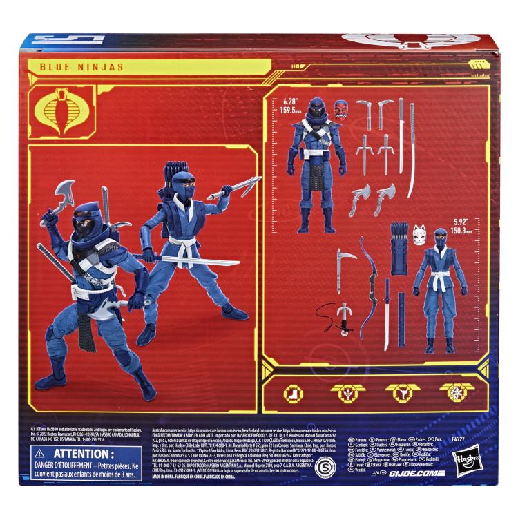 G.I. Joe Classified Series #51 Blue Ninjas Exclusive Two-Pack Gallery Image 15