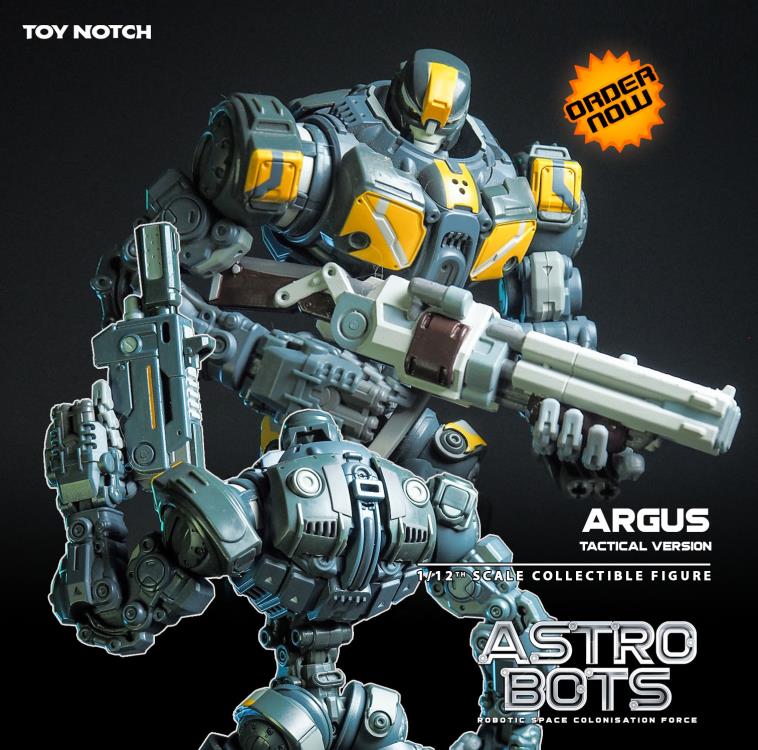 ASTRO - ARGUS-アーガス- 1/12 アクションフィギュア ASTROBOTS 完成品 可動フィギュア Toy Notch(トイノッチ) Astrobots A-02T Argus (Tactical Ver.) 1/12 Scale Action Figure