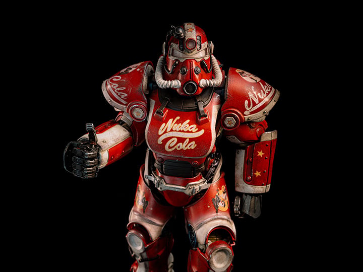 Fallout T-51 Power Armor (Nuka Cola) 1/6 Scale Figure