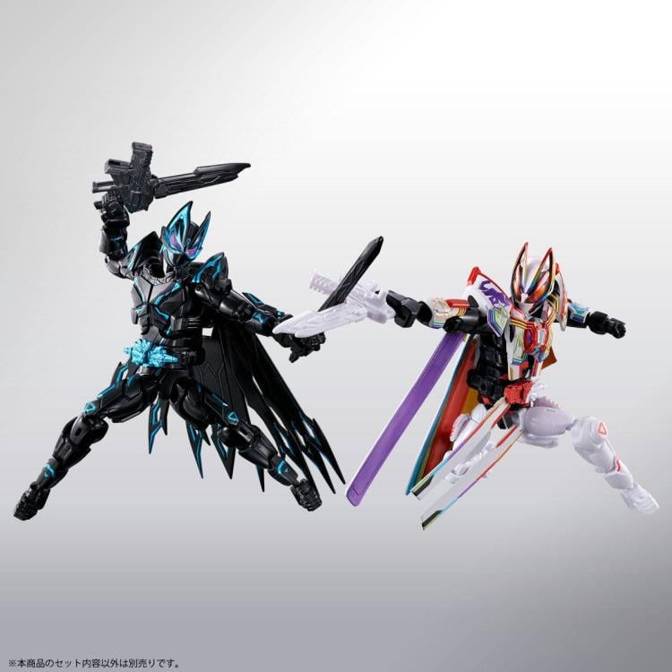 Kamen Rider Geats: 4 Aces and the Black Fox Revolve Change Figure PB09 Kamen Rider Geats Oneness and XGeats Set Gallery Image 9