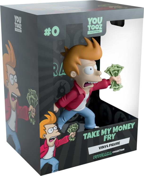 Futurama Take My Money Fry Vinyl Figure Gallery Image 6