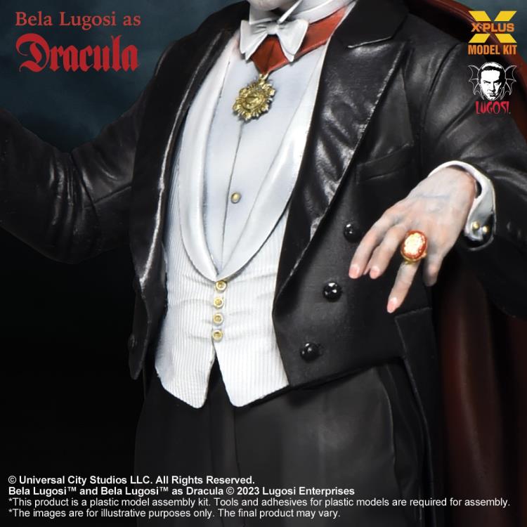 Dracula (1931) Bela Lugosi as Dracula 1/8 Scale Model Kit Gallery Image 10