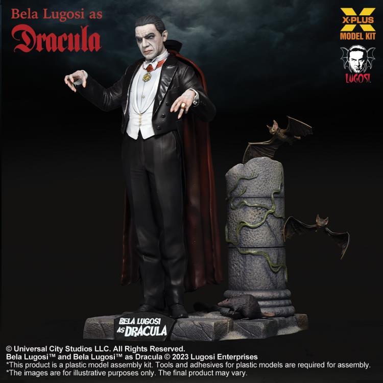 Dracula (1931) Bela Lugosi as Dracula 1/8 Scale Model Kit Gallery Image 4