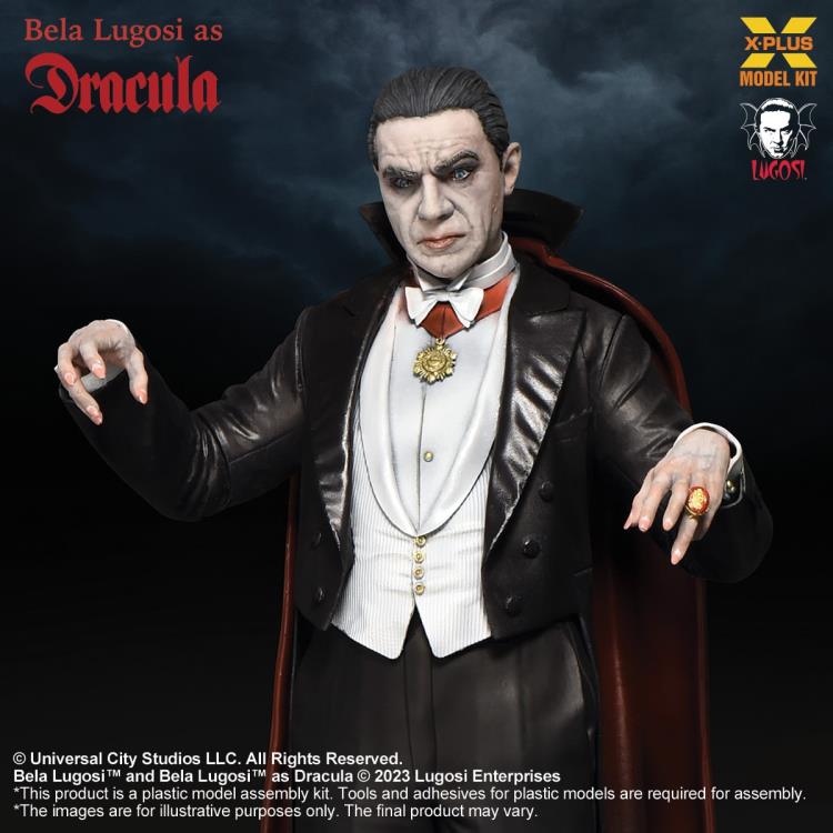Dracula (1931) Bela Lugosi as Dracula 1/8 Scale Model Kit Gallery Image 8