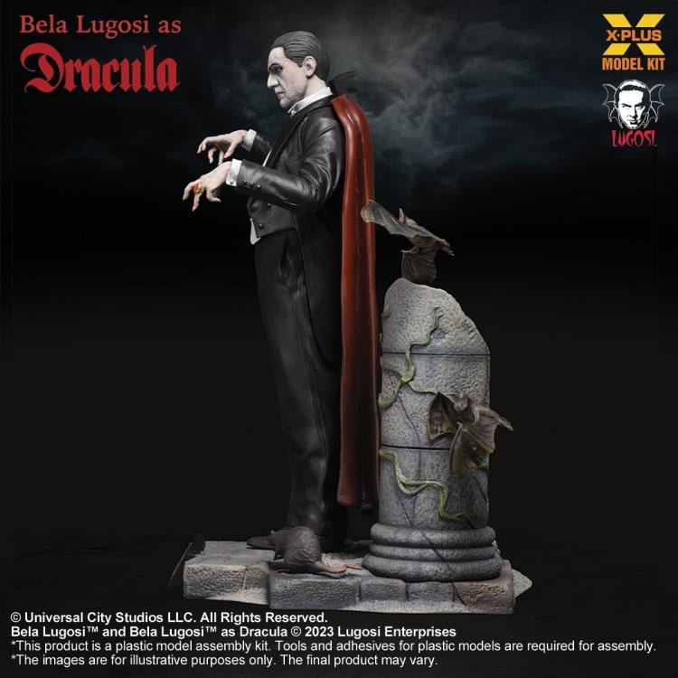 Dracula (1931) Bela Lugosi as Dracula 1/8 Scale Model Kit Gallery Image 7