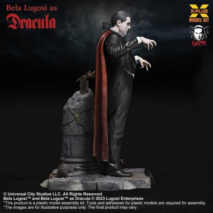 Dracula (1931) Bela Lugosi as Dracula 1/8 Scale Model Kit Gallery Image 5
