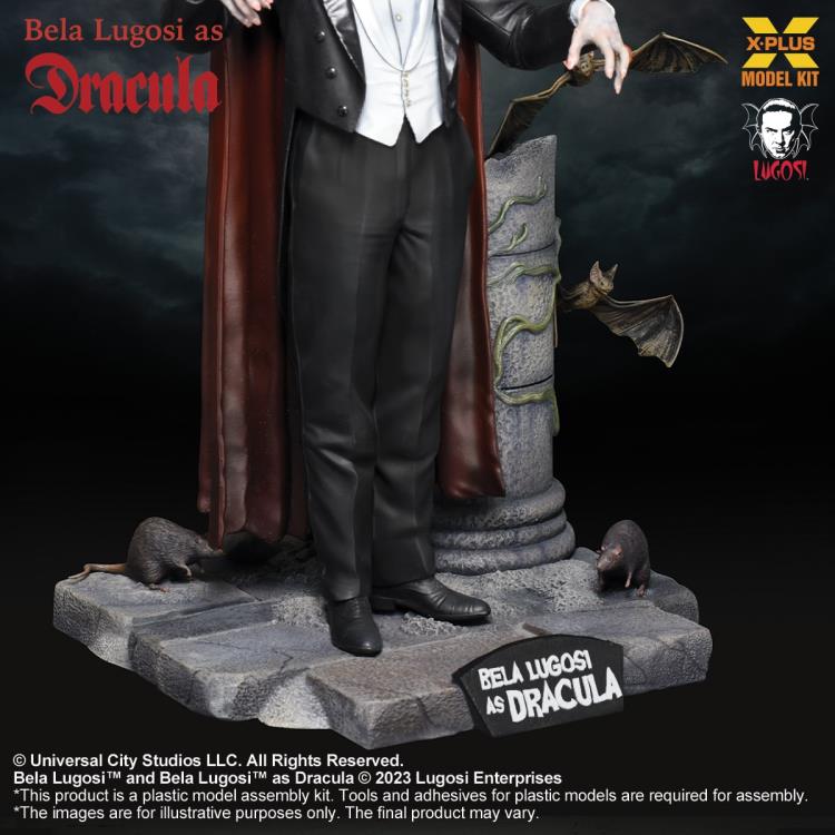 Dracula (1931) Bela Lugosi as Dracula 1/8 Scale Model Kit Gallery Image 9