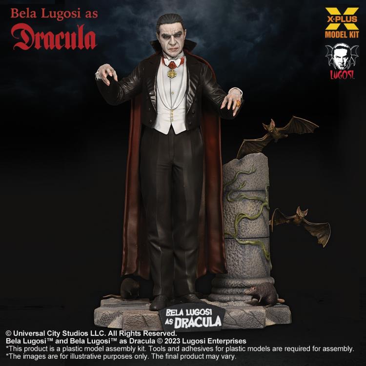 Dracula (1931) Bela Lugosi as Dracula 1/8 Scale Model Kit Gallery Image 3