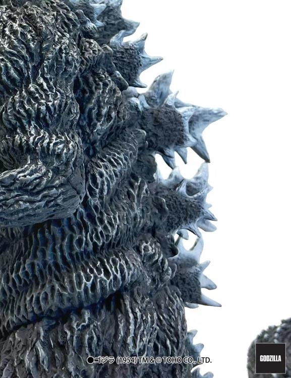 Godzilla (1954) Omega Beast Series Godzilla Train Biter (B/W Film 70th Anniversary Ver.) Limited Edition Statue Gallery Image 8