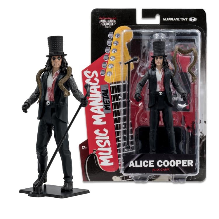 Alice Cooper Music Maniacs 6" Limited Edition Figure Gallery Image 10