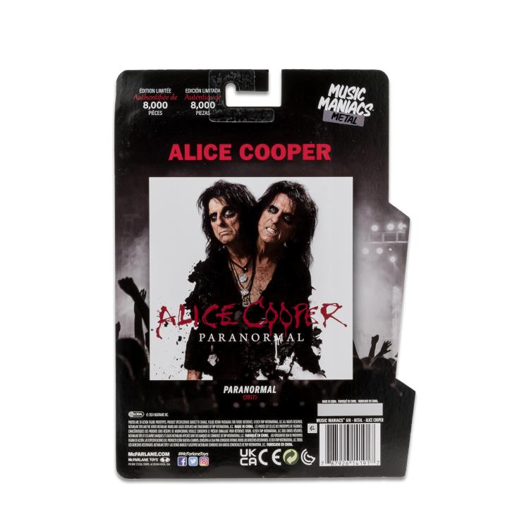 Alice Cooper Music Maniacs 6" Limited Edition Figure Gallery Image 12