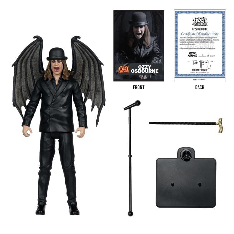 Ozzy Osborne Music Maniacs 6" Limited Edition Figure Gallery Image 9