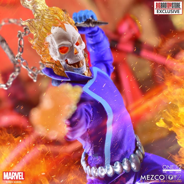 Ghost Rider One:12 Collective Marvel's Ghost Rider & Hell Cycle (Vengeance Edition) BBTS Exclusive Set Gallery Image 13