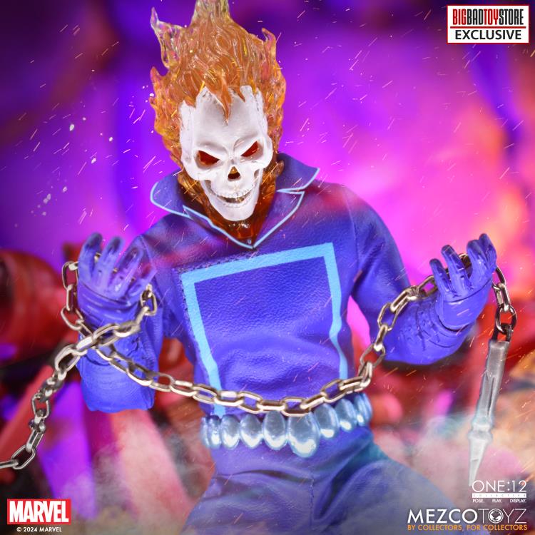 Ghost Rider One:12 Collective Marvel's Ghost Rider & Hell Cycle